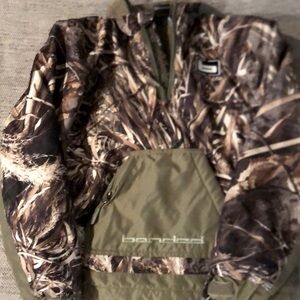 Bandad Youth hunting fleece lined pullover